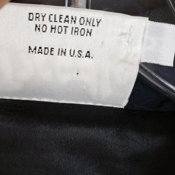 Vintage Treadle Design Room Tapestry Blazer Jacket Mixed Media Wool Blend size M - Picture 13 of 15